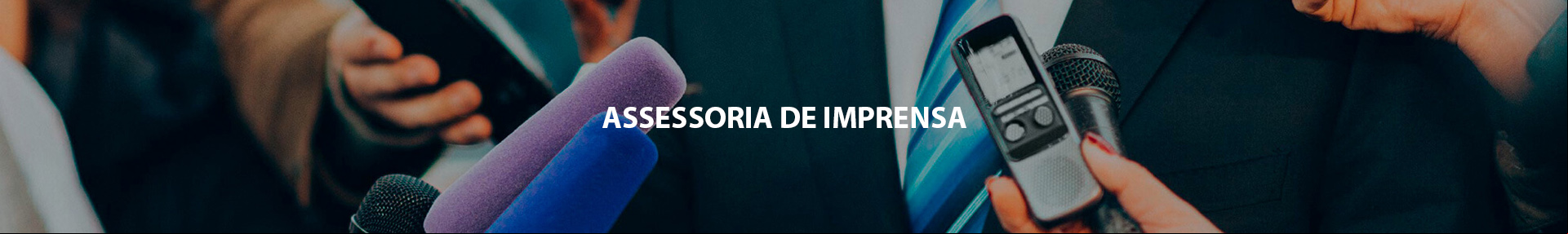 Banner da Assessoria de Imprensa